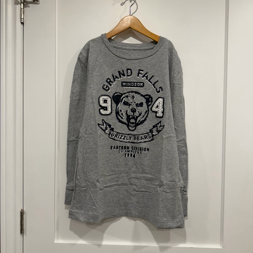 Joe Fresh Gray and Blue Graphic Tees for Kids - Picture 2 of 13